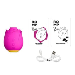 ROMP Rose 2.0 Druckwellen-Stimulator wasserdicht nach IPX7 unter Wassertropfen
