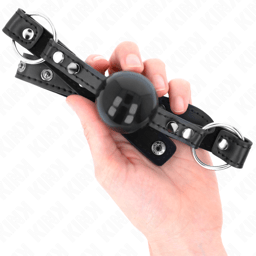 Kink Ballknebel, Größenvergleich mit 4 cm Durchmesser – zusätzliche Detailansicht des Produkts