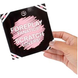 Secretplay Scratch Lovers Rubbelspiel, Verpackung mit Produktdetails