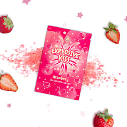 Secretplay Erdbeer-Sprengbonbons, Anwendung der Popcandy im warmen Badewasser
