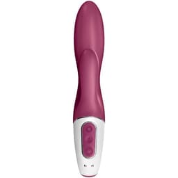 Satisfyer Heated Affair Vibrator mit Ladekabel und Bedienelementen