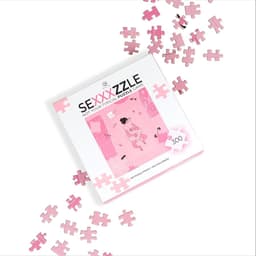 Verpackung des Secret Play Sexxxzzle Puzzlespiels