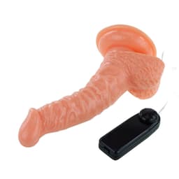 Super Rota Dong im Größenvergleich mit der Hand, 20,5 cm Länge