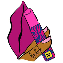 Romp Lipstick, Rückansicht aus leicht seitlicher Perspektive