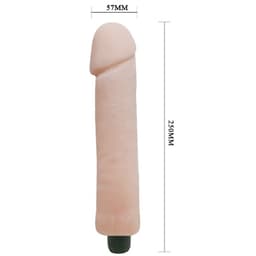 Baile Love Companion Vibrator, Nahaufnahme der Spitze mit realistischer Formgebung
