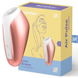 Satisfyer Love Breeze Druckwellenvibrator in Copper, Gesamtansicht