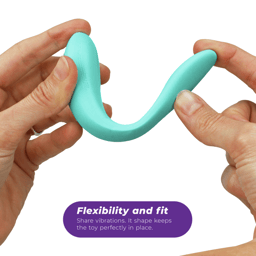 We-Vibe Sync Lite, Darstellung der verstellbaren Passform beim Tragen