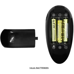 Baile Oliver Vibrator mit Saugnapf, Ansicht von schräg oben auf den gesamten Schaft