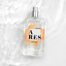 Secretplay Ares Pheromon-Parfum Spray für Männer, 50 ml, Flasche neben der Umverpackung