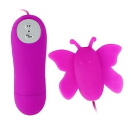 Baile Love Eggs Butterfly Klitorisstimulator, Gesamtansicht in Lila