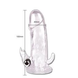 Baile Brave Man Penis Extension Rabbit I – klitorisstimulator der Penishülle im Detail