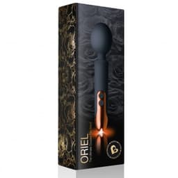 Verpackung des Rocks-Off Oriel Massagegeräts für Paare im Karton