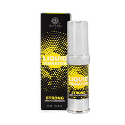 Secretplay Flüssiger Vibrator Stark, Flasche mit 15 ml Gesamtansicht