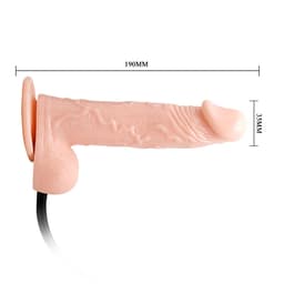 Handpumpe des aufblasbaren Baile Vibrators mit Entlüftungsventil in Nahaufnahme
