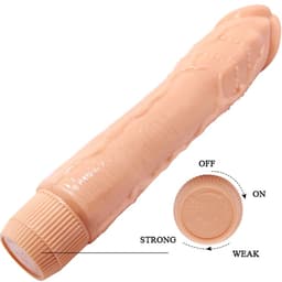 Baile Dybbuk realistischer Vibrator, Ansicht der Basis, Produktansicht in hoher Auflösung