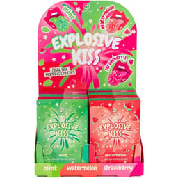 Secretplay Explosives Süßigkeits-Display mit 48 Beuteln Popcandy, Gesamtansicht