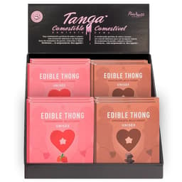 Secret Play Erdbeer-Tanga, Ansicht von der Seite