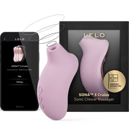 LELO Sona 3 Cruise akustischer Klitorisstimulator in Schwarz, Gesamtansicht
