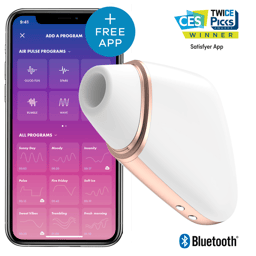 Steuerung des Satisfyer Love Triangle per App auf dem Smartphone-Display