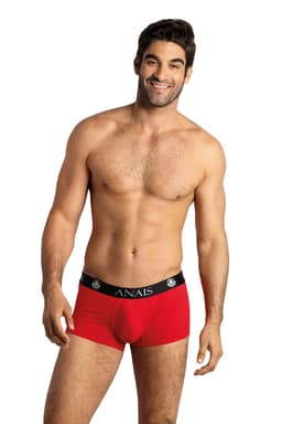 Anais for Men Boxershorts in Rot, komplette Gesamtansicht von vorne fotografiert