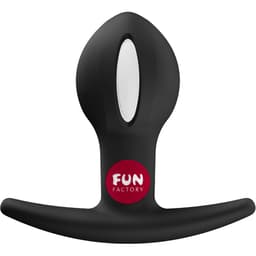 Fun Factory B-Ball Uno in Schwarz mit 7,3 cm Länge im Größenvergleich