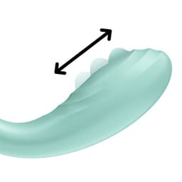 Satisfyer Rrrolling Pleasure mit Rollkugel an der Spitze im Detail