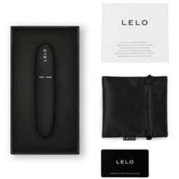 Lelo Mia 3 Schwarz, Bedientasten am oberen Ende in Nahaufnahme