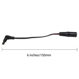 ElectraStim Adapterkabel, 3,5-mm-Buchse in Nahaufnahme