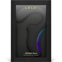 Originalverpackung des Lelo Enigma Wave G-Punkt-Vibrator mit Produktabbildung und Herstellerangaben