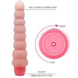 Baile Flexi Vibe Spine mit 19 cm Länge im Größenvergleich in Produktfotografie