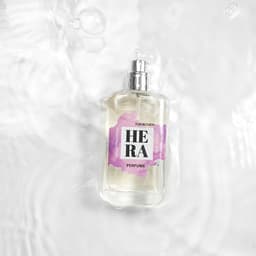 Secretplay Hera Pheromon-Parfum, Etikett mit Duftangaben im Detail