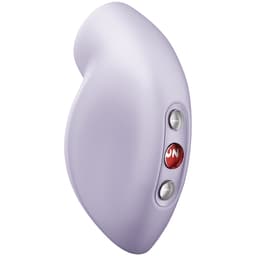Fun Factory Gaia Air-Pulse-Vibrator in Lila mit samtiger Oberfläche, Gesamtansicht