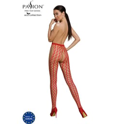 Passion Eco Collection S007 Body von hinten, figurbetonter Schnitt am Rücken sichtbar