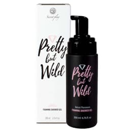 Secretplay Pretty But Wild Duschgel, 200-ml-Flasche mit Schaumpumpe in Gesamtansicht