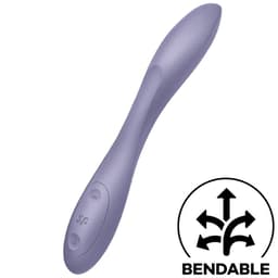 Satisfyer G-Spot Flex 2 Multivibrator in Lila, Gesamtansicht