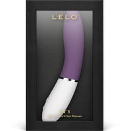 Lelo Liv 3 Stimulator, Gesamtansicht von oben fotografiert in natürlichem Licht fotografiert