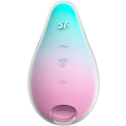 Satisfyer Mermaid Vibes von der Seite, Öffnung für die Klitoris im Detail