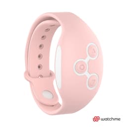 Wearwatch WatchMe Vibrator Meerwasser/Rosa, Detailansicht der Bedienelemente