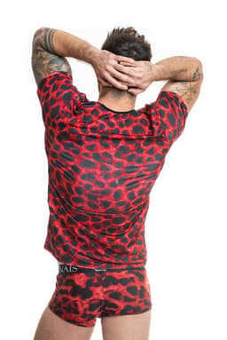 Anais Men Savage Herren-T-Shirt, Rückenansicht