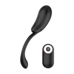 Coquette Chic Desire Vibrationsei Schwarz/Gold mit Fernbedienung, Gesamtansicht