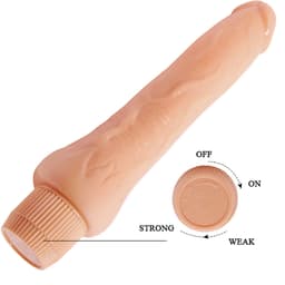Baile Barbara – realistischer Vibrationsdildo – Standard / 25 cm, Ansicht 15
