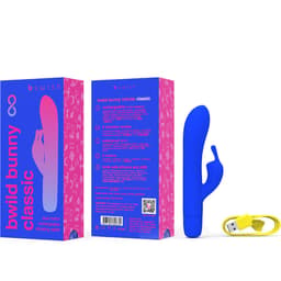 B Swish Bwild Bunny Infinite – Rabbit-Vibrator – Blau, Ansicht 8