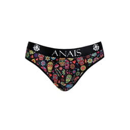 Nahaufnahme des Gewebes am Anais Men Mexico Slip im Überblick