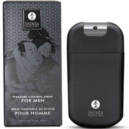 Shunga Pleasure Control Spray für Männer 20 ml, Gesamtansicht der Flasche
