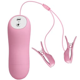 Baile Wave Nippelklemme mit Vibration in der Gesamtansicht in der Detailansicht