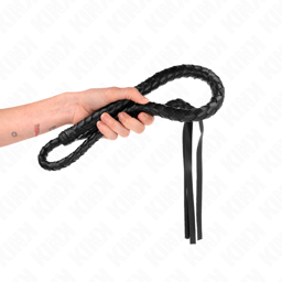Kink lange Peitsche, Schlagriemen der 110-cm-Peitsche im Detail