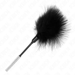Kink Federstab mit Strassgriff – Federkitzler mit Glitzergriff – 27 cm, Ansicht 10