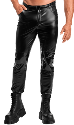 Noir Handmade Rogue Herrenhose, Nahaufnahme der Seitentaschen