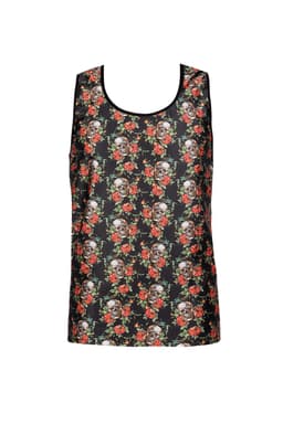 Anais Men Power Herren-Top, Nahaufnahme des Stoffs