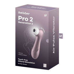 Satisfyer Pro 2 freigestellt von oben, in scharfer Detailaufnahme